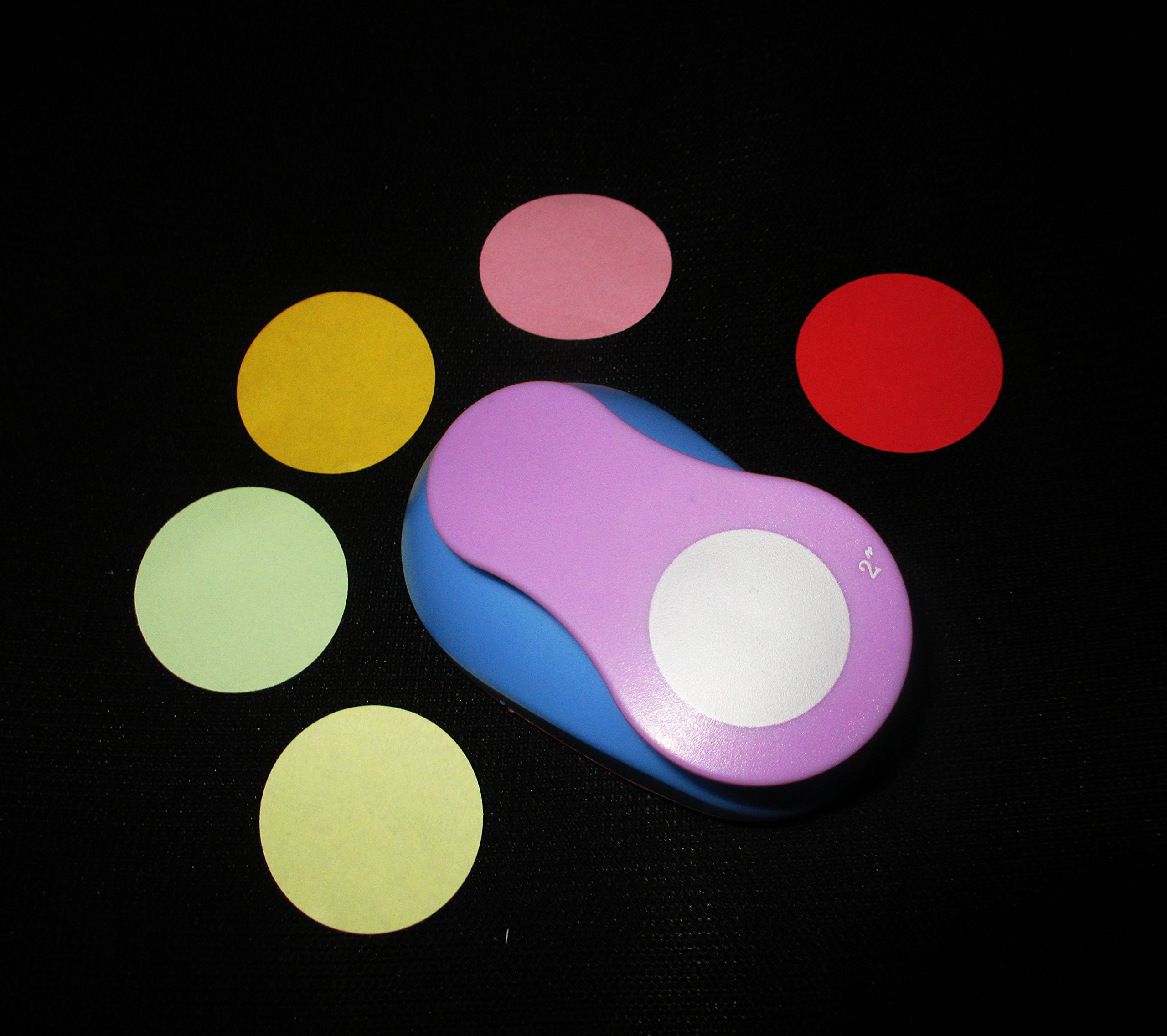 2-Inch Circle Design paper punch for scrapbooking craft diy puncher 43mm tag (Circle)