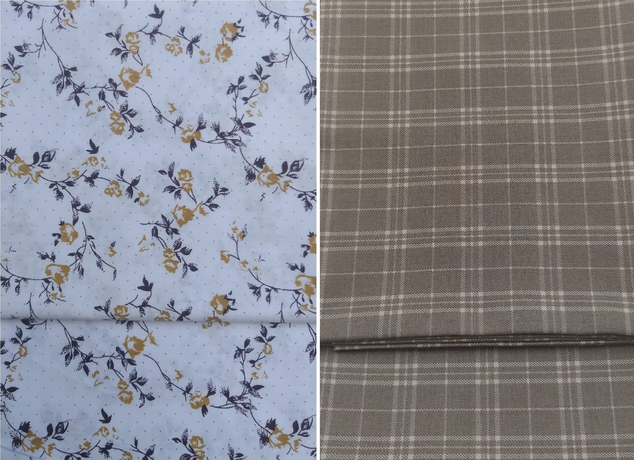 pri & su cottlinns Pri & Su CottLinn Combo fo Giza Cotton Floral Shirt 600070 & Trouser 900122-picture-47