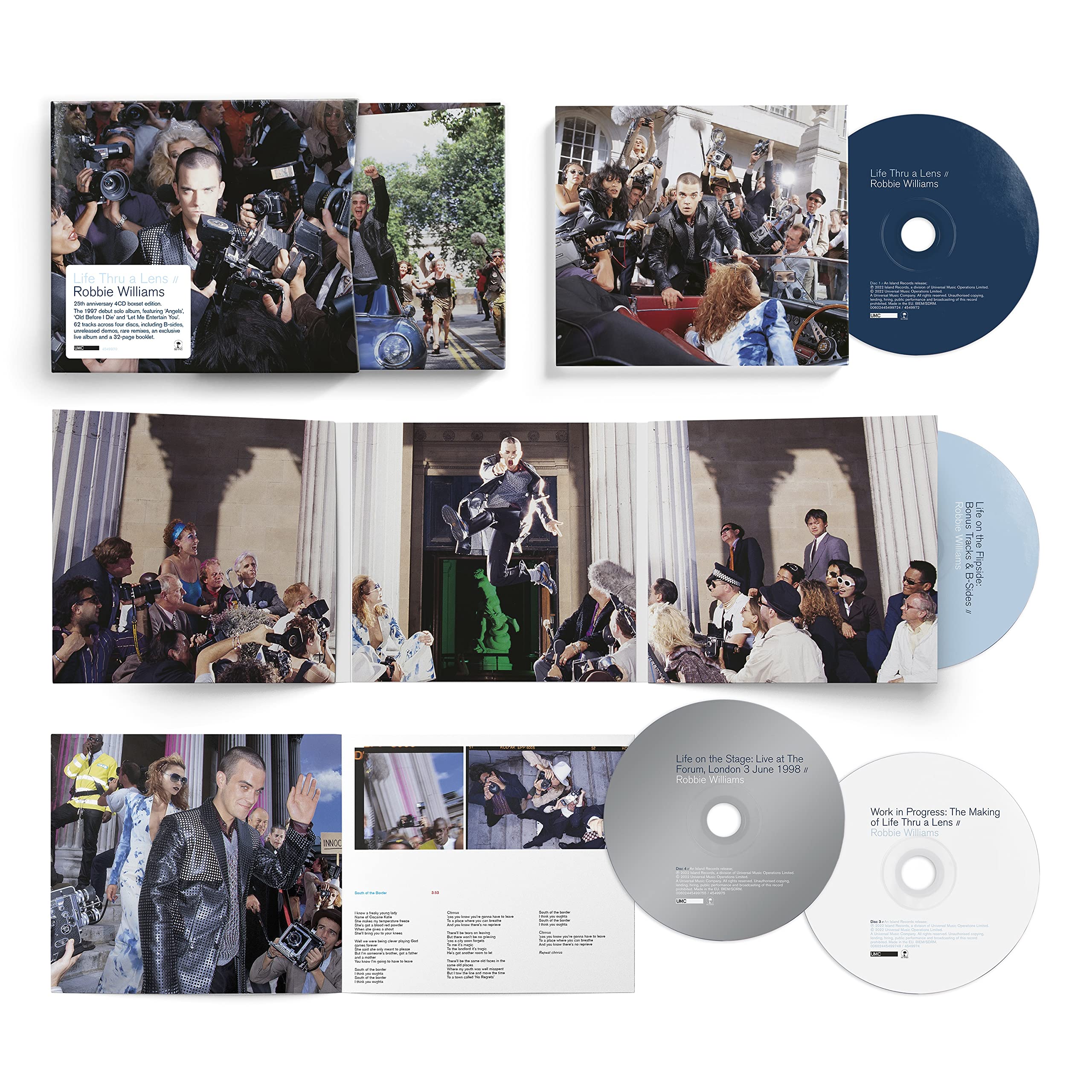 Life Thru A Lens (25th Anniversary / 4CD / 1 Blu Ray Box Set)