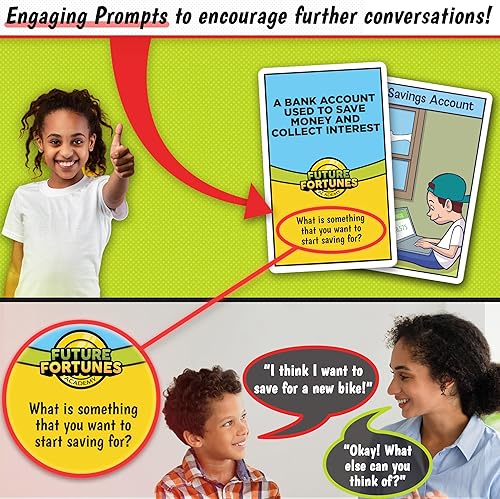 Miniatura 2 de Tarjetas flash de educación financiera - 52 tarjetas de juego educativas - Recursos de aprendizaje de dinero - Aprende flujo de efectivo, acciones,