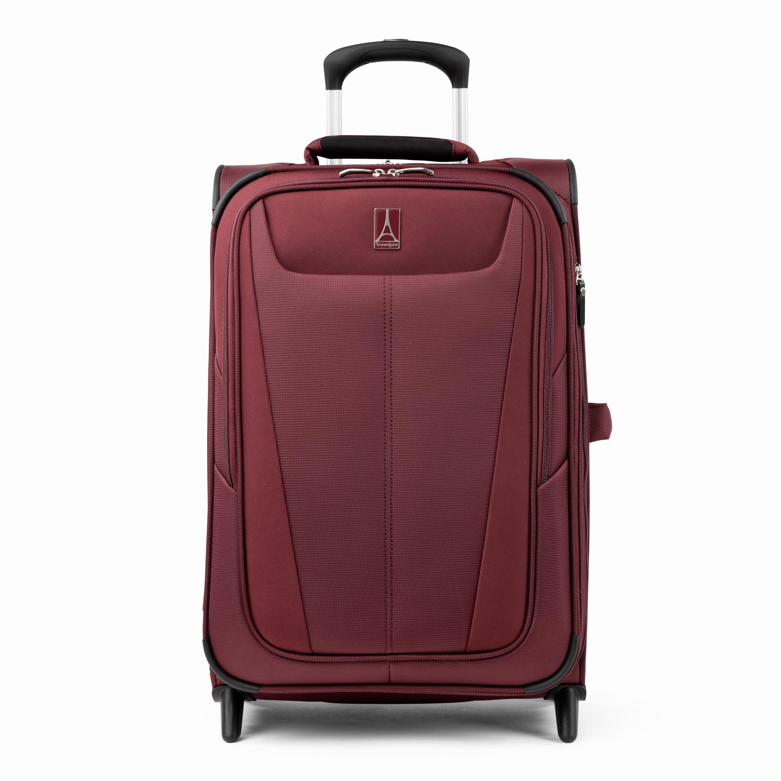 Maxlite 5 Lightweight Expandable Softside Luggage with Spinner Wheels, Burgundy, Carry-on 21-Inch, Maxlite 5 Softside Lightweight Expandable Upright Luggage
