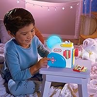 Vista 5 de Little Tikes Set Inicial de Máquina de Historias, Tiempo de Cuento, Libros, Pequeño Libro Dorado, Reproducción de Audio, Personaje de El Perro