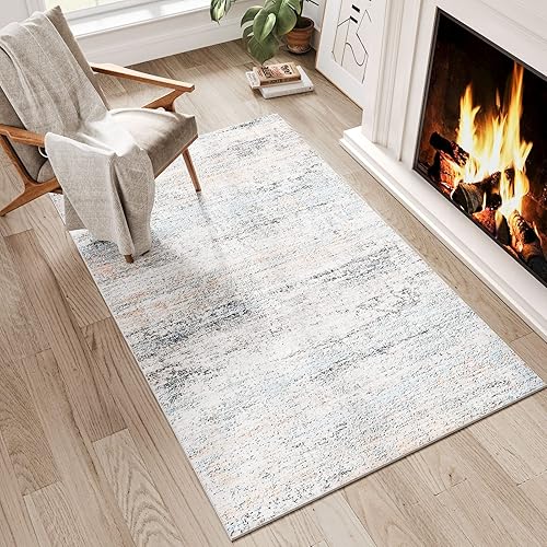 Miniatura 76 de Dripex Alfombra de piel sintética de conejo de 5 x 7 pies, alfombras esponjosas para sala de estar, alfombras lavables a máquina para dormitorio