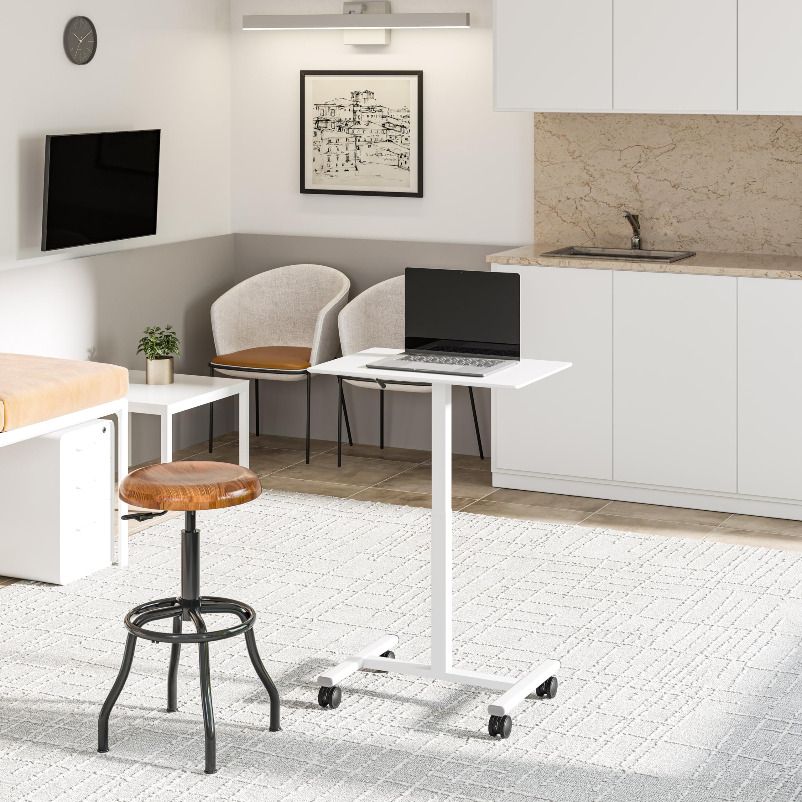 Amazon.com: Seville Classics Airlift Height Adjustable Pneumatic