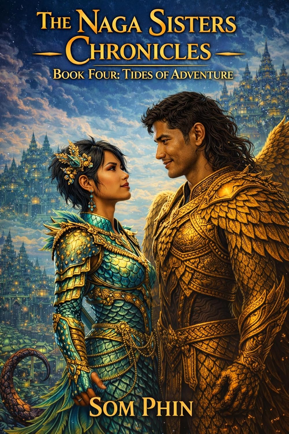 Tides of Adventure: An Isekai Romantasy (The Naga Sisters Chronicles Book 4)      Kindle Edition