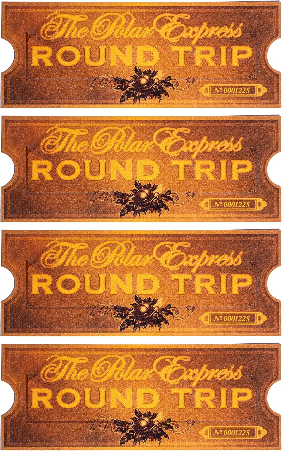 LILYDEAL Polar Exp Round Trip Train Ticket (4)