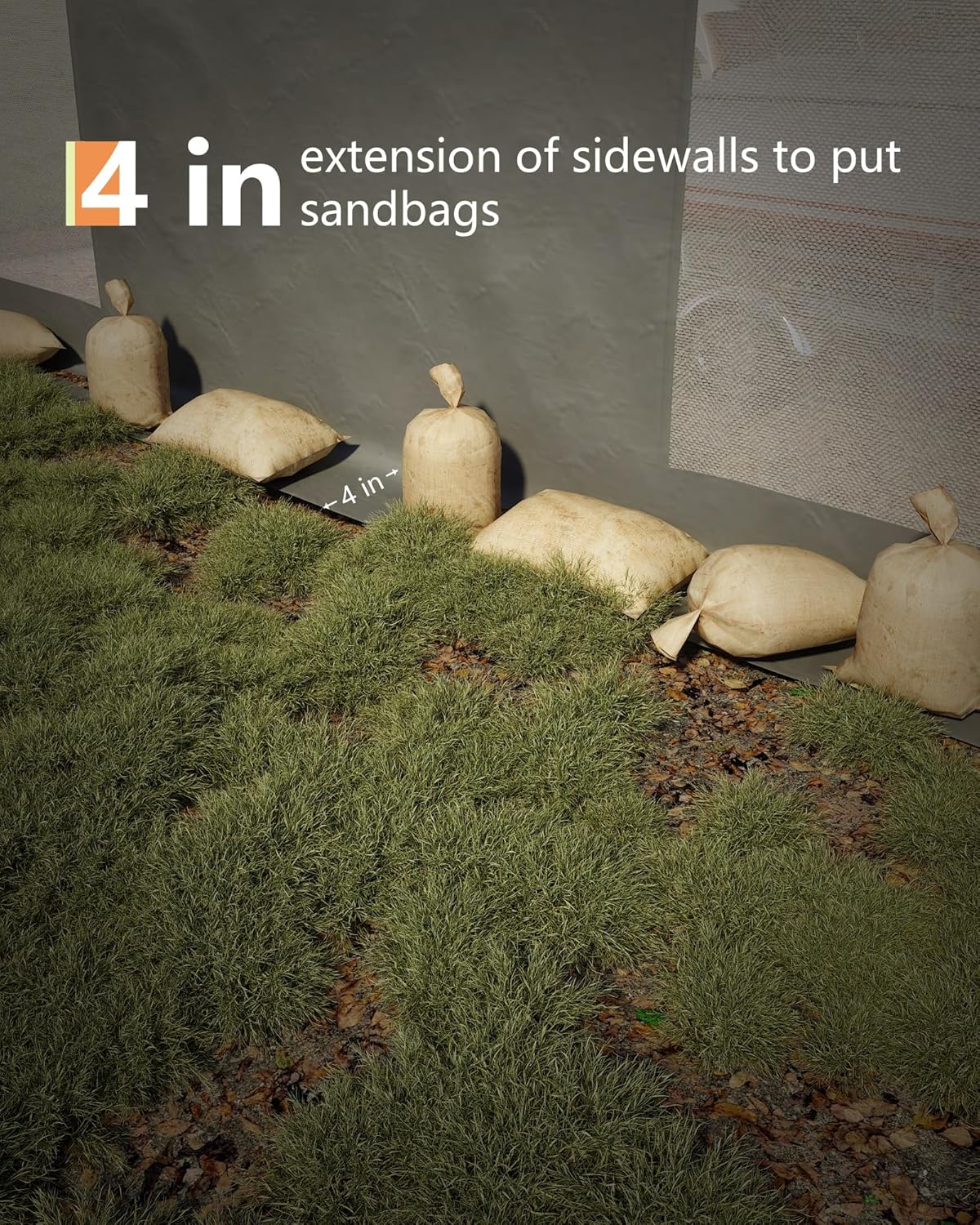 Close-up of reinforced steel poles with anti-rust and anti-bending features