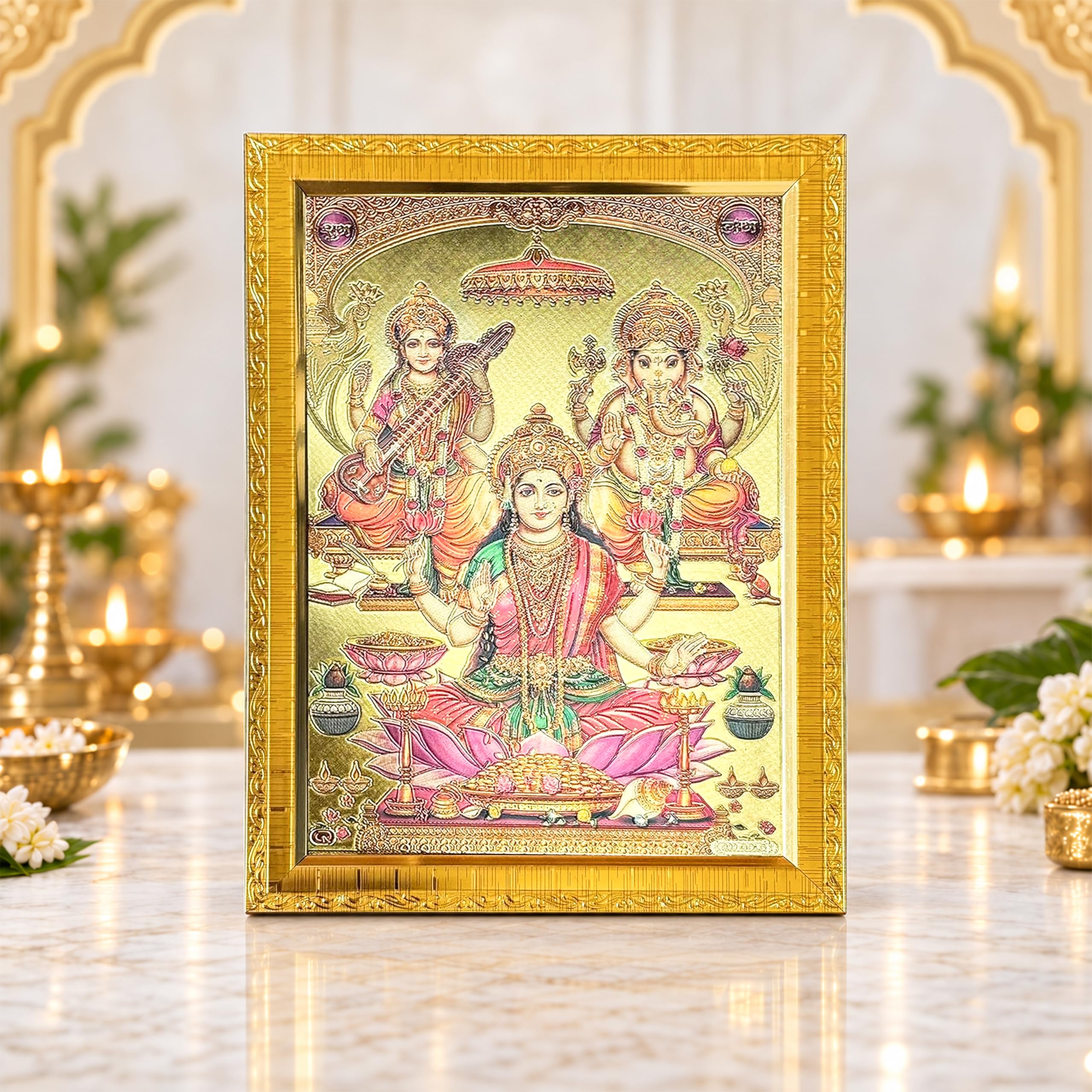 Ashta Lakshmi Photo Frame - Divine Home Decor -11