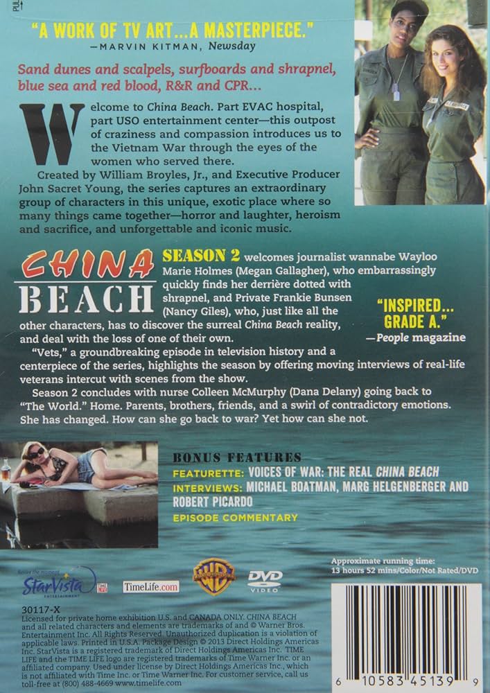 (未使用･未開封品)China Beach Seasons 1 and 2 DVD Plus Bonus Features China Beach: Seasons 1 and 2 for sale online | eBay