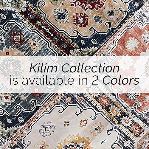 Miniatura 7 de Southshore Fine Living, Inc. Kilim Collection - Juego de funda de edredón de 2 piezas con una funda a juego, multicolor, individualindividual XL