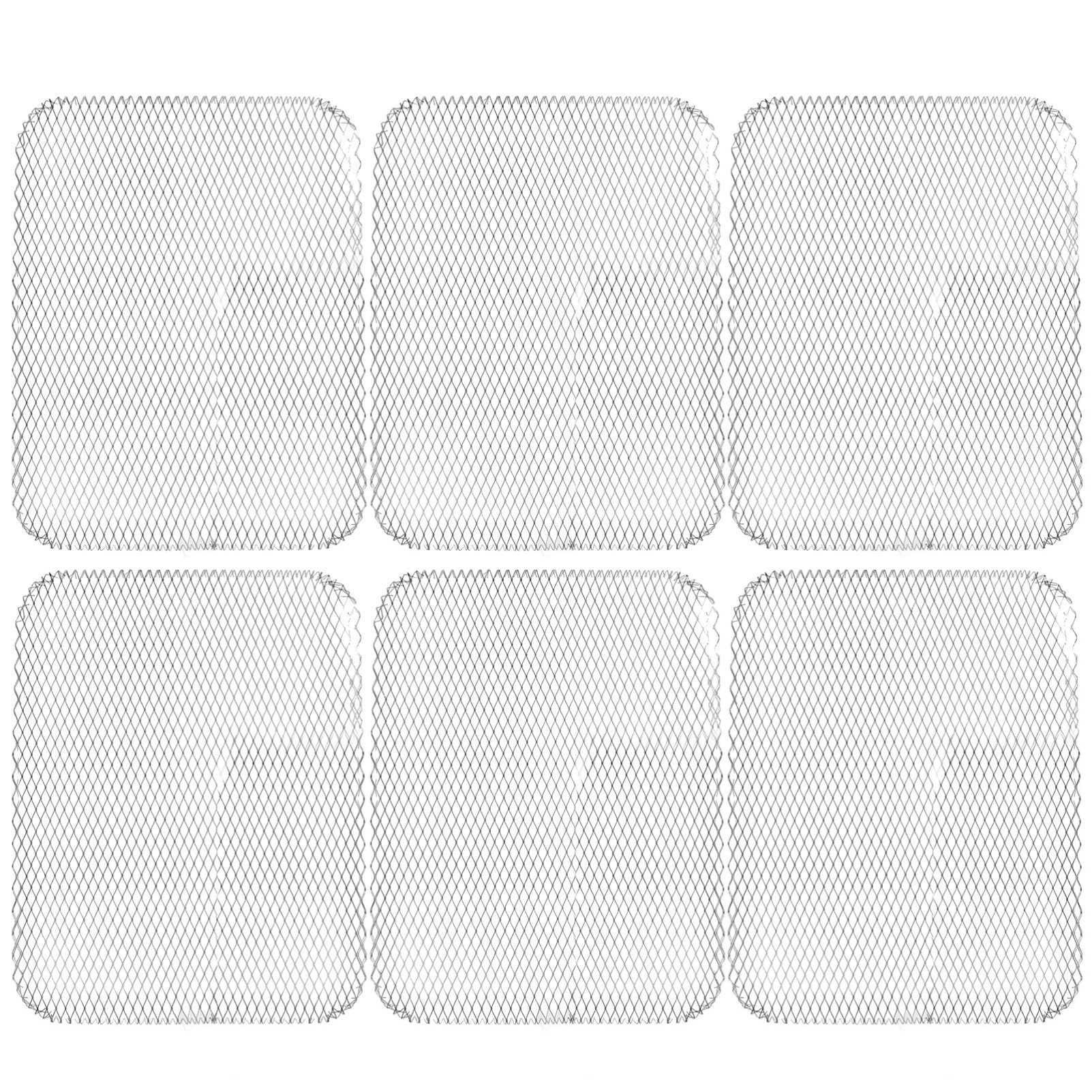 VICASKY 10pcs Bbq Grill Mesh Mat Aluminum Bbq Grill Topper Heat Resistant Mats for Outdoor/Indoor