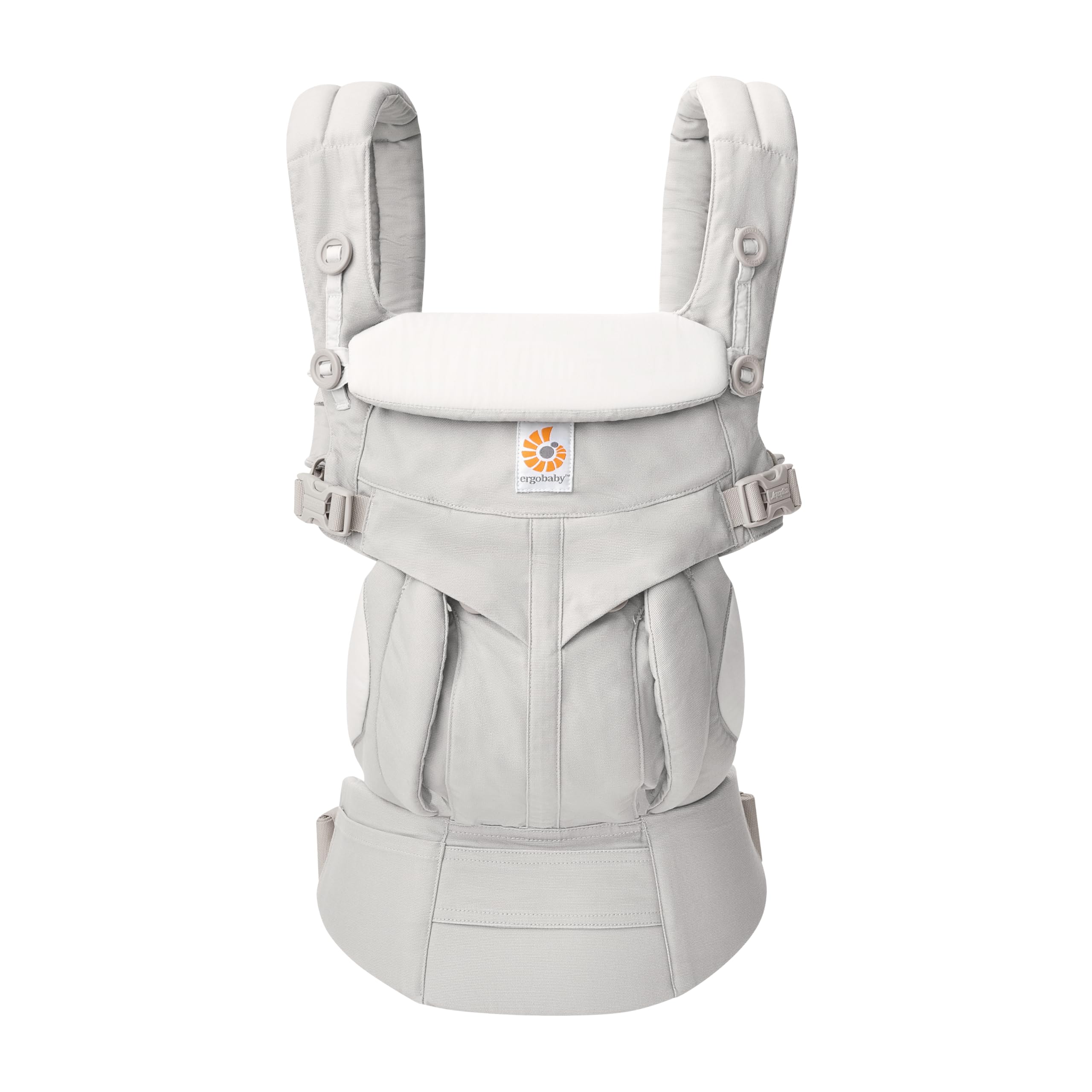 Ergobaby Baby Carrier Backpack for Newborn to Toddler, 4-Position Omni 360 Cotton, Ergonomic Child Carrier (Pearl Grey)