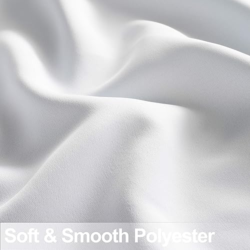 Miniatura 6 de WONTEX Cortina divisora de habitación, cortinas opacas térmicas de privacidad total para división de dormitorio, sala de estar y oficina compartida,