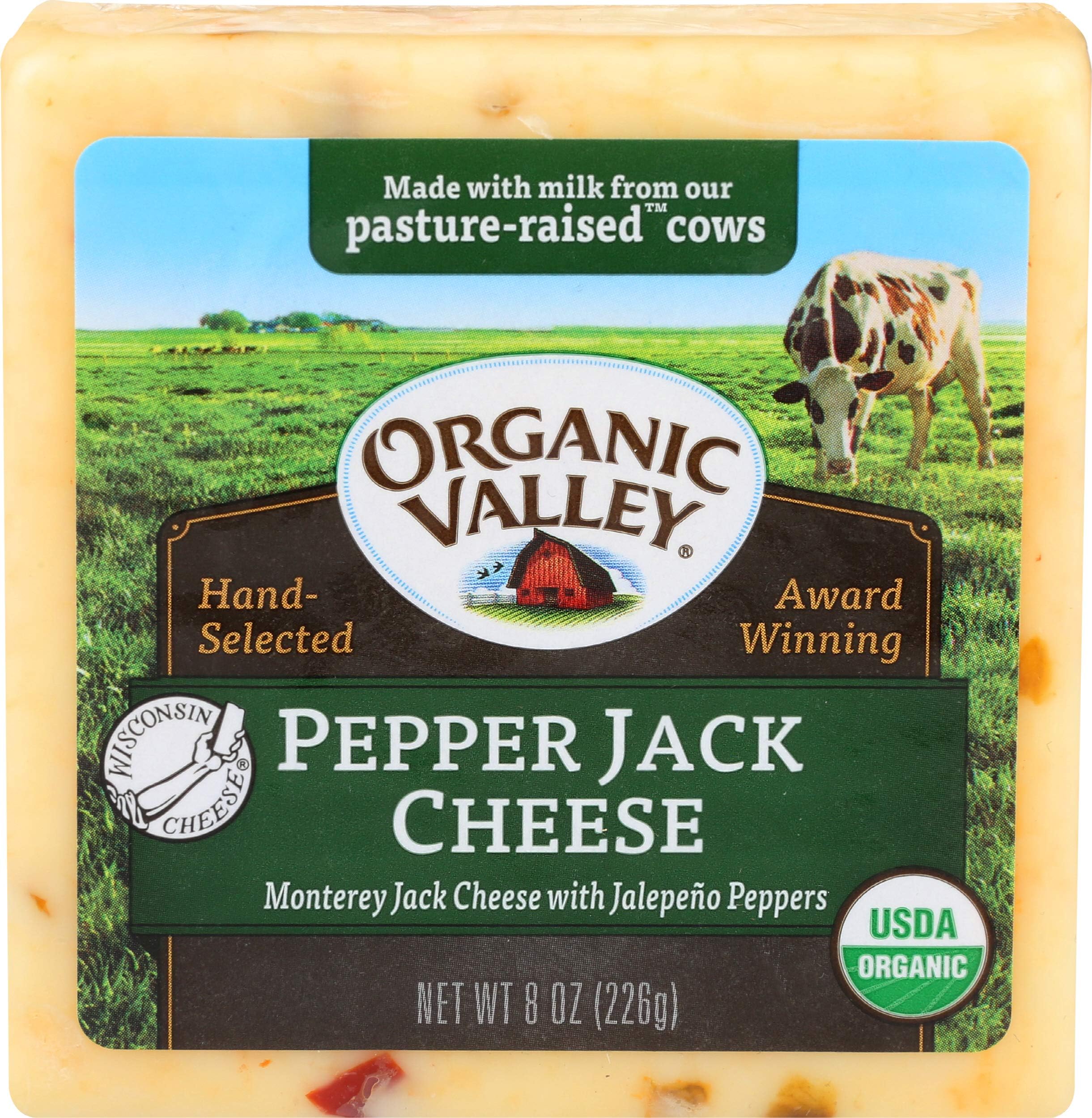 Organic Valley Organic Pepper Jack Cheese Block