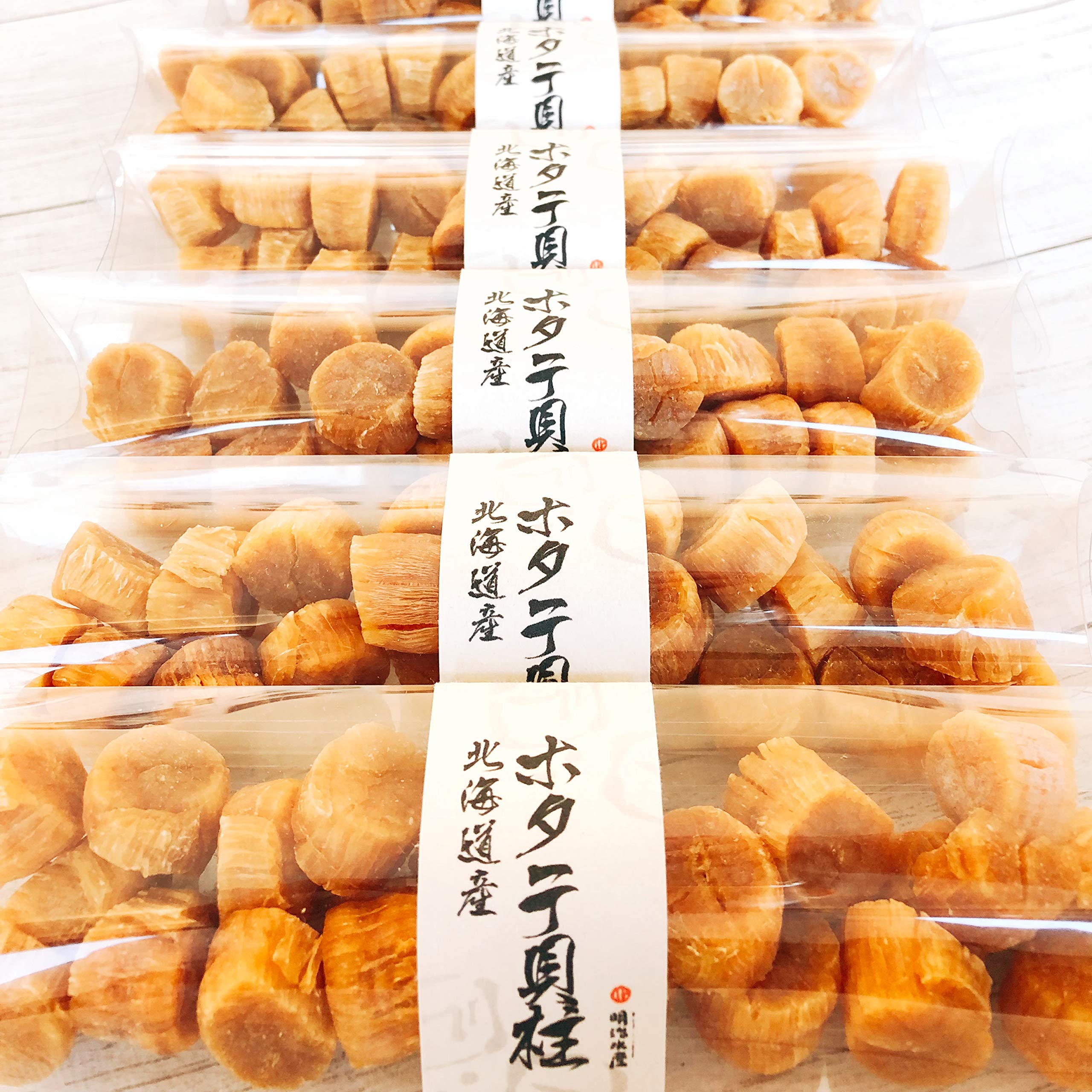 Amazon.co.jp: 【北海道産】 乾燥ホタテ 貝柱 天然 一等品 55g サイズ