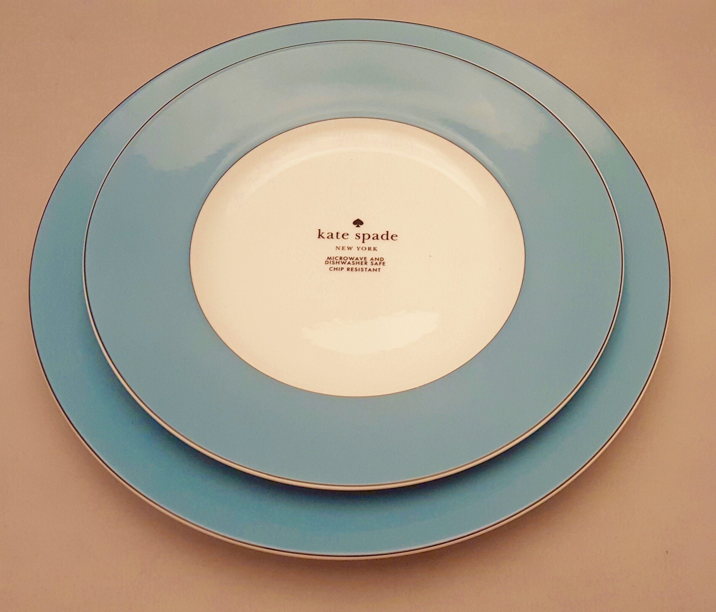 16-Piece Kate Spade Lenox Rutherford Circle Turquoise Blue Pattern