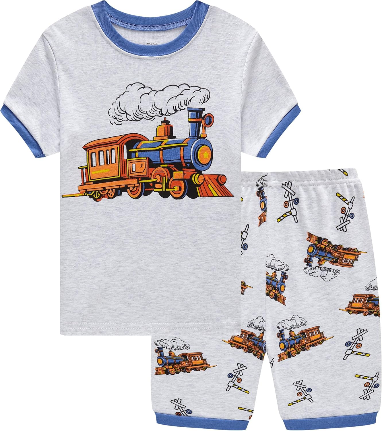 Little Boy Short Pajamas Sets for Toddler Sleepwear Summer 2 Piece kids Pjs 2-7T Little Boy Short Pajamas Sets for Toddler Sleepwear Summer 2 Piece kids Pjs 2-7T