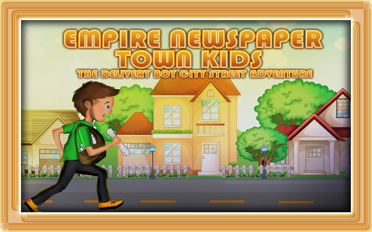 Empire Newspaper Town Kids The Delivery Boy City Street Adventure