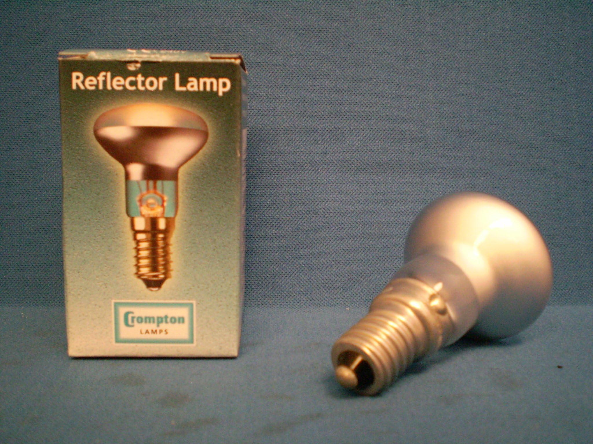 Pack of 10 Crompton R39 Reflector Bulb Lamps 30 Watt Small Edison Screw Cap E14 240 Volt