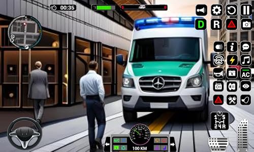 Simulateur d'ambulance d'urgence 911 : Pilote de sauvetage de la ville d'OpenWorld USA - Jeux de conduite automobile - Héros qui sauve la vie – vue 6