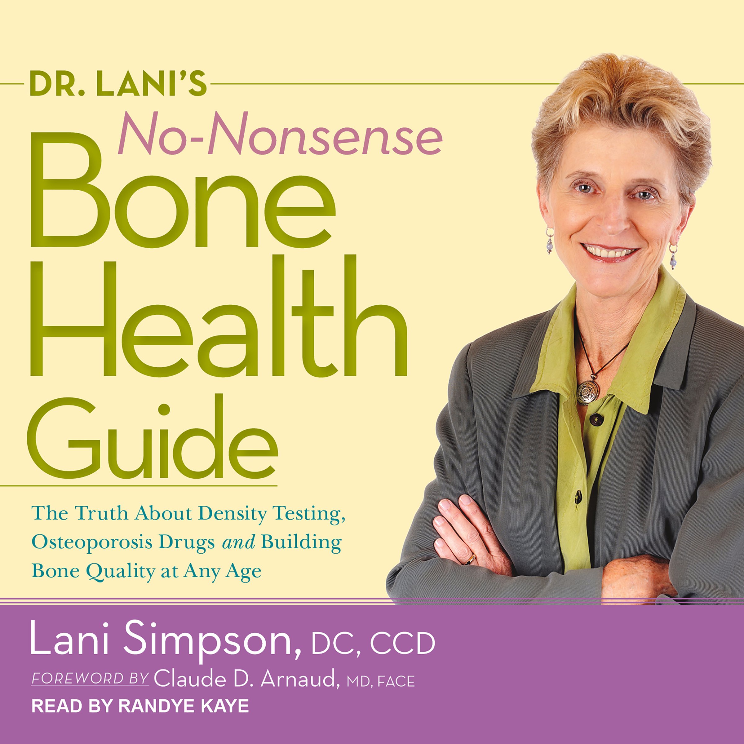 Cover art for Dr. Lani's No-Nonsense Bone Health Guide