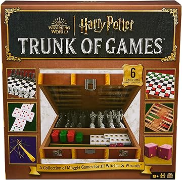 Spin Master Games Harry Potter Trunk of 6 Classic Games