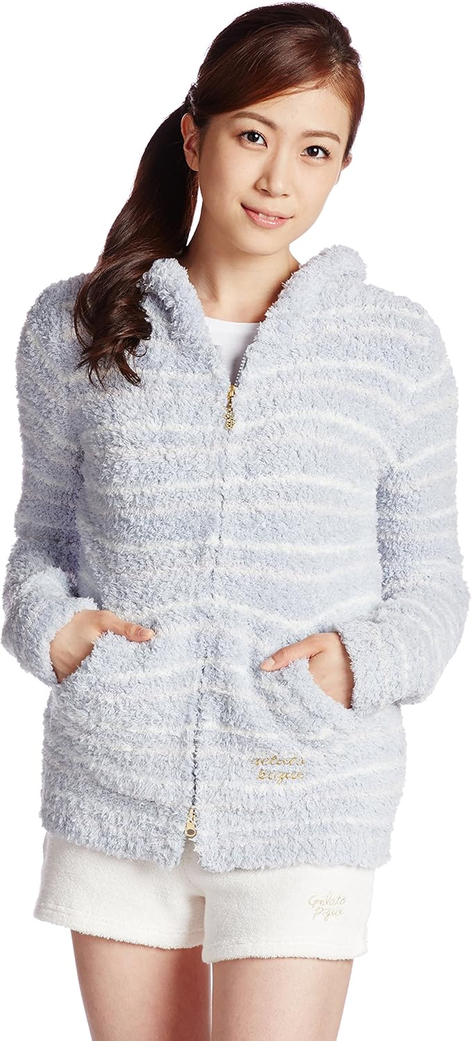 ジェラートピケ 白グレーボーダーニット Javtd77ma7 レディース Www Optimhall Ch