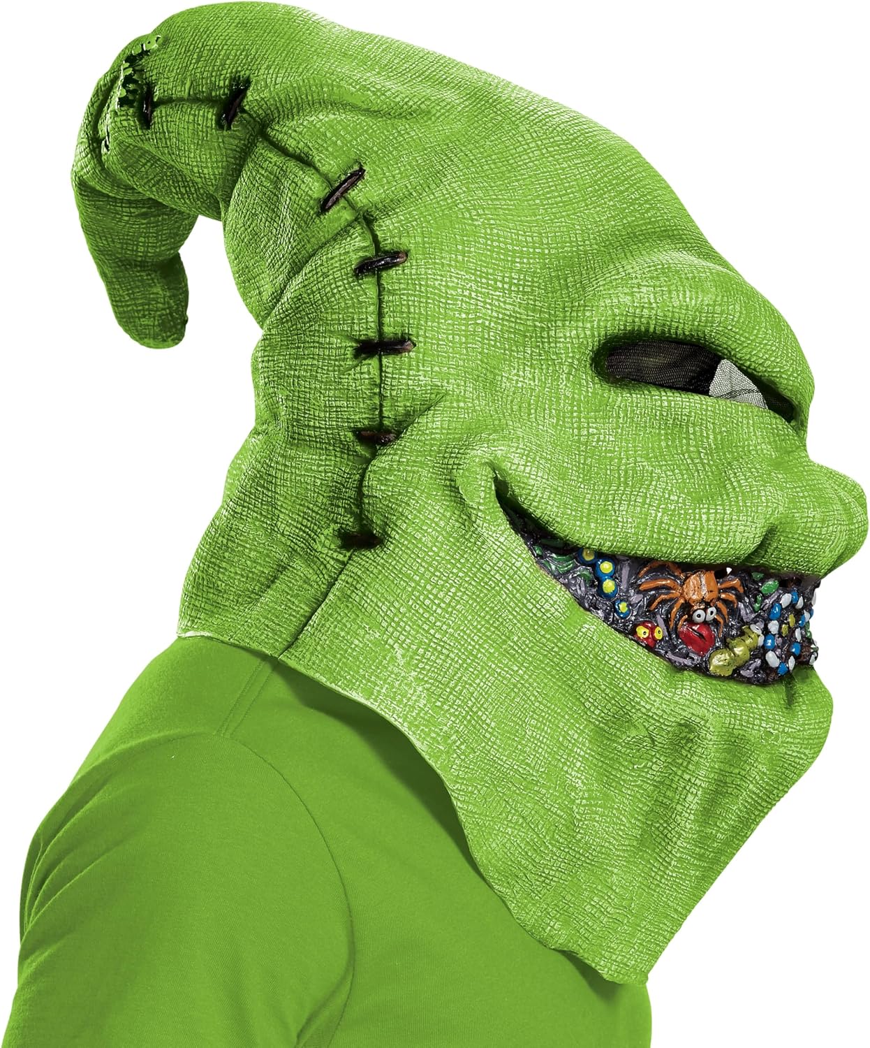 Disney Nightmare Before Christmas Oogie Boogie Vinyl Mask, Official Oogie Boogie Costume Accessory, One Size