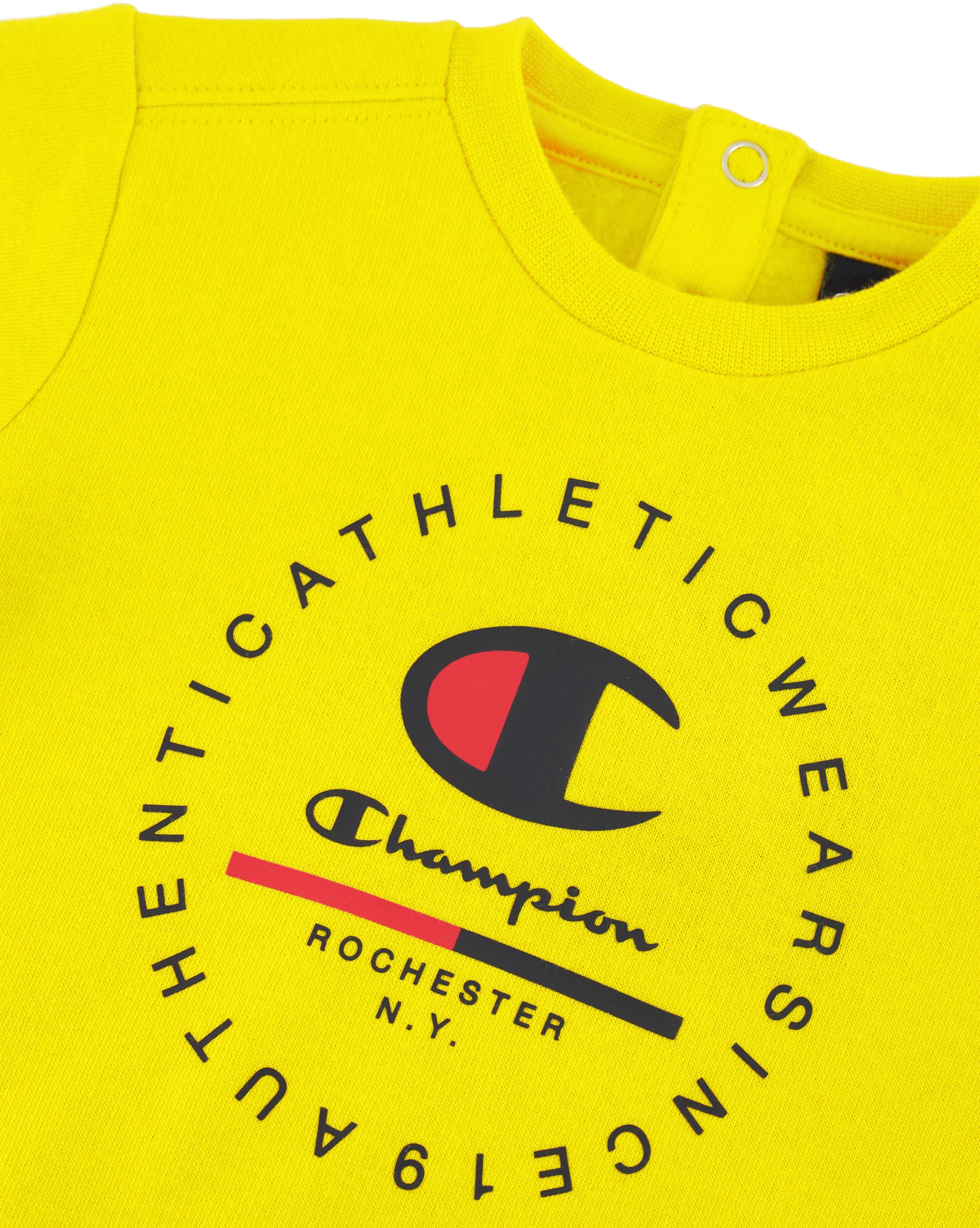 Champion Legacy Graphic Shop Td (306847) - Ultra-light Soft Compact Powerblend Fleece Crewneck traje Bebé-Niños (Pack de 1)