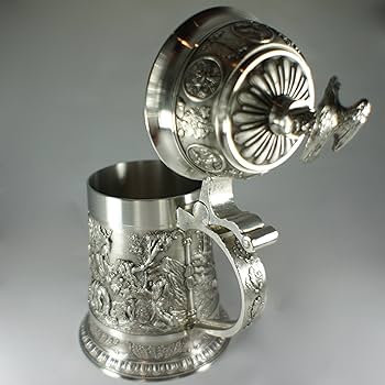 ポルシェ　錫製ビアジョッキ ポルシェ 錫製ビアジョッキ