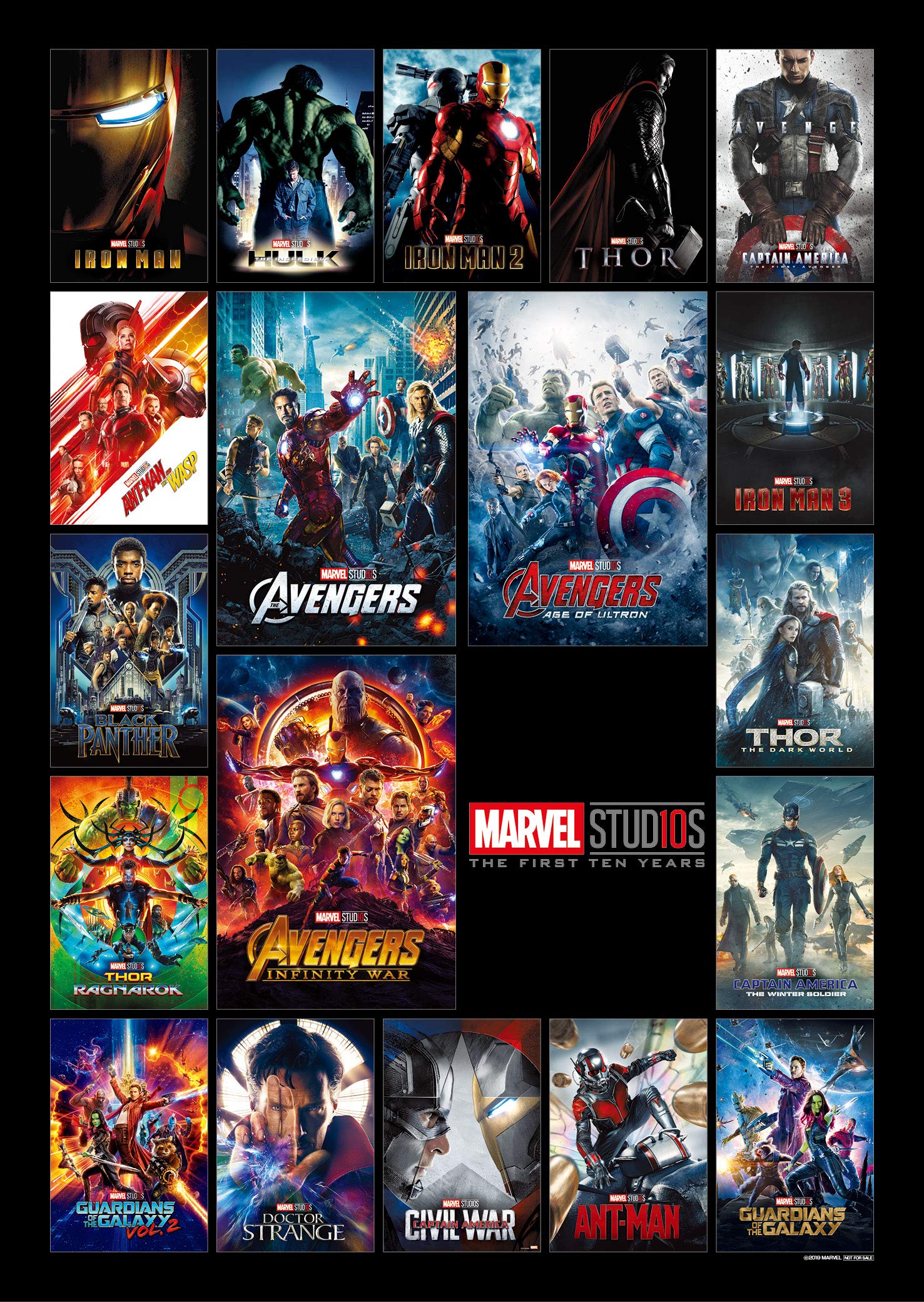 マーベル シネマティックユニバース DVD 22本 セット