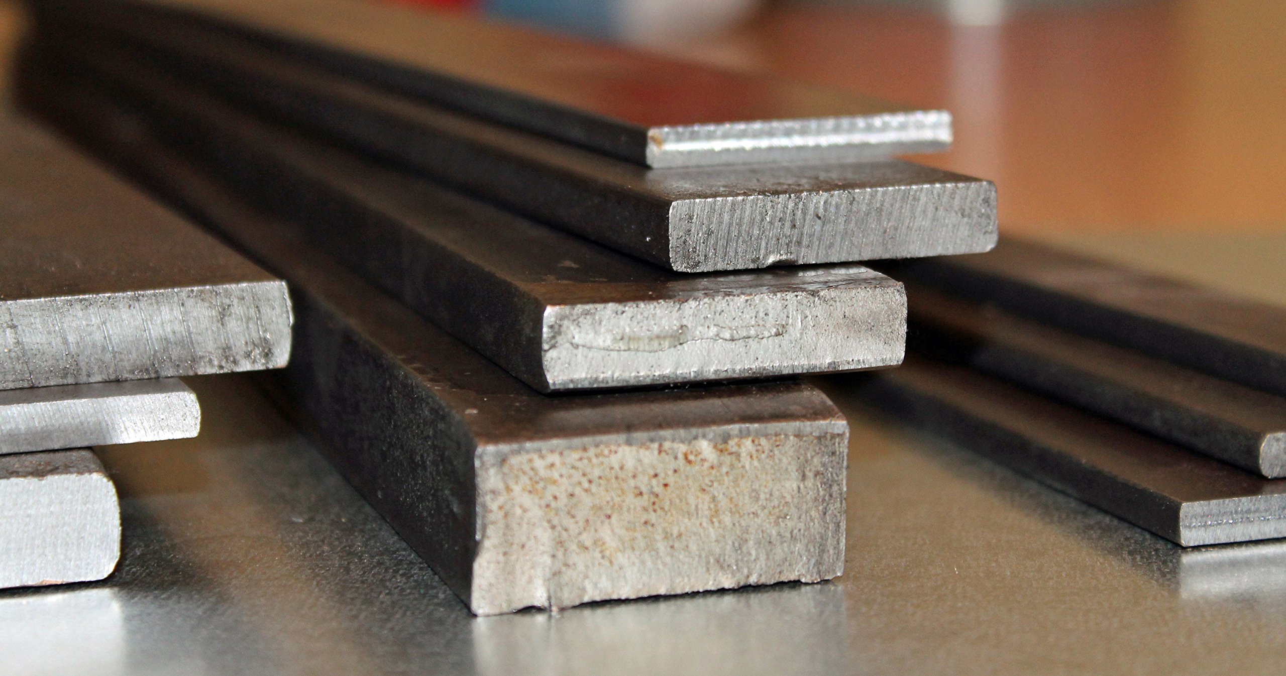 Piatto In Acciaio S235 JR - Dimensioni 60 X 12 Mm - Lunghezza 1500 Mm - Barra In Ferro Piatto Per Officina E Fai Da Te