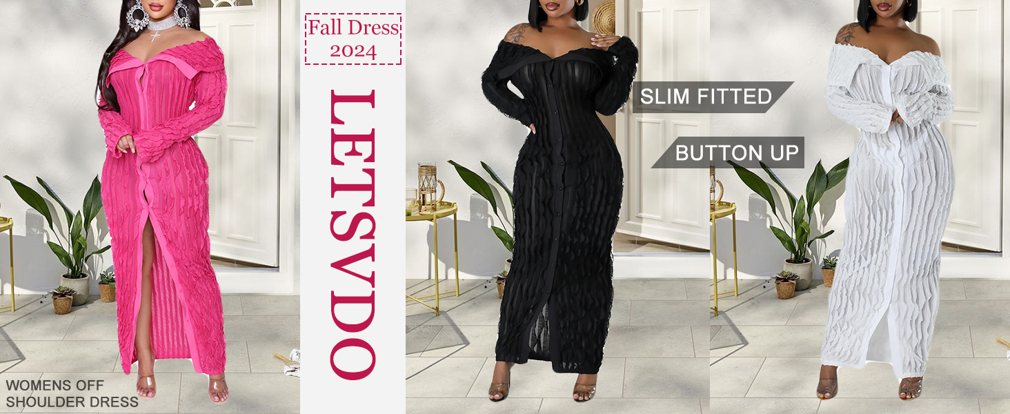 off the shoulder stretchy dress Dylan & Davids Long Stretch Off Shoulder Formal Dress - Burgundy - Size 18
