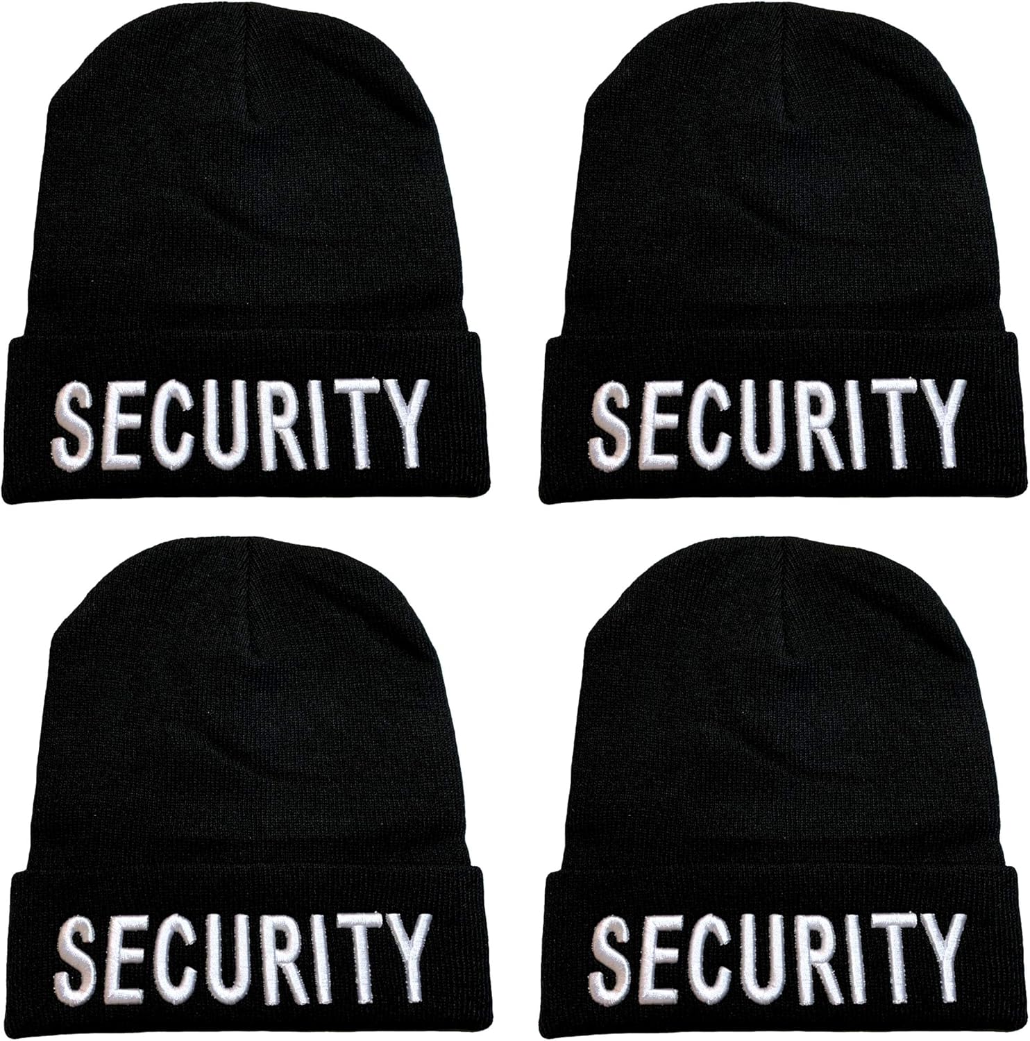 Black Duck Brand 9" Embroidered Security Cuffed Beanie/Skull Cap