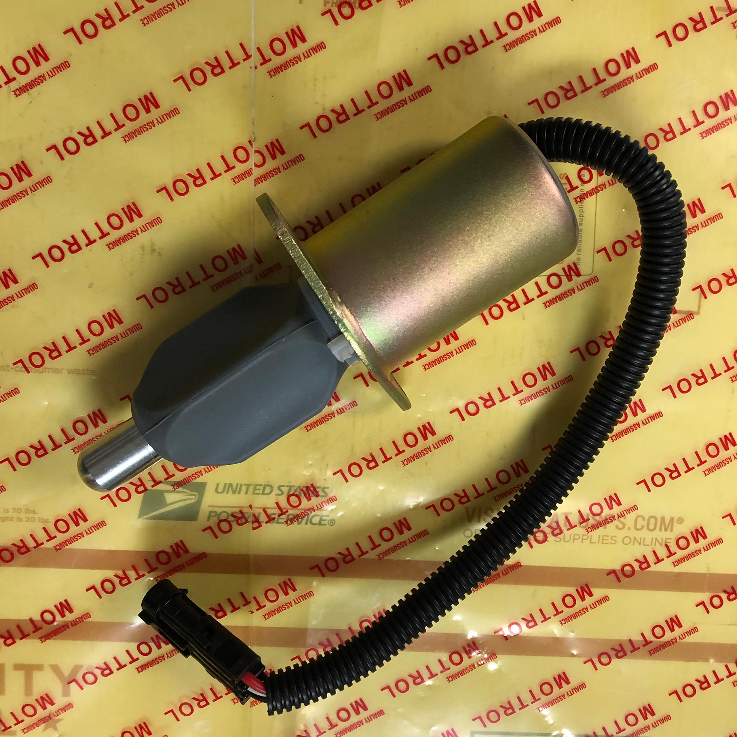 SS 27# 3921978 3915502 Fuel Shutoff Solenoid 12V for Cummins 6C ISC. PAI # 180212 12V 3918600 3918343 sol22063 p613-a42v12