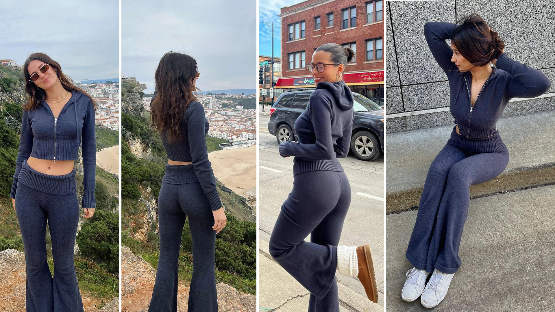 Amazon.com: Springrain Women Sweater Sets 2 Piece Lounge Sets