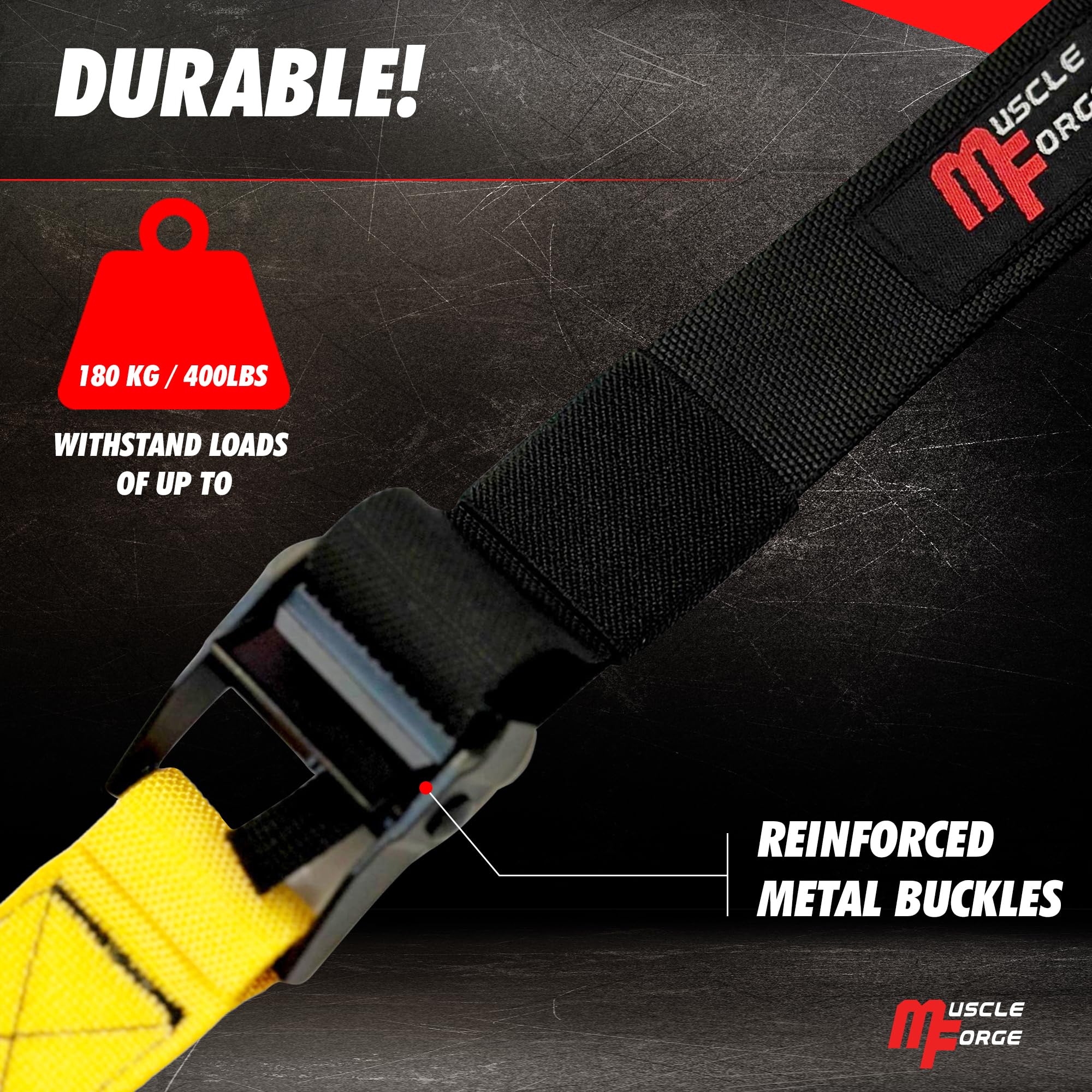 Nordic Curl Strap – Cinghia Regolabile Con Gancio Porta Per Esercizi a Terra – Allenamento Femorali, Addominali – Ancoraggio Stabile, Regolazione Rapida – Fino a 180 Kg, Schiuma Protettiva