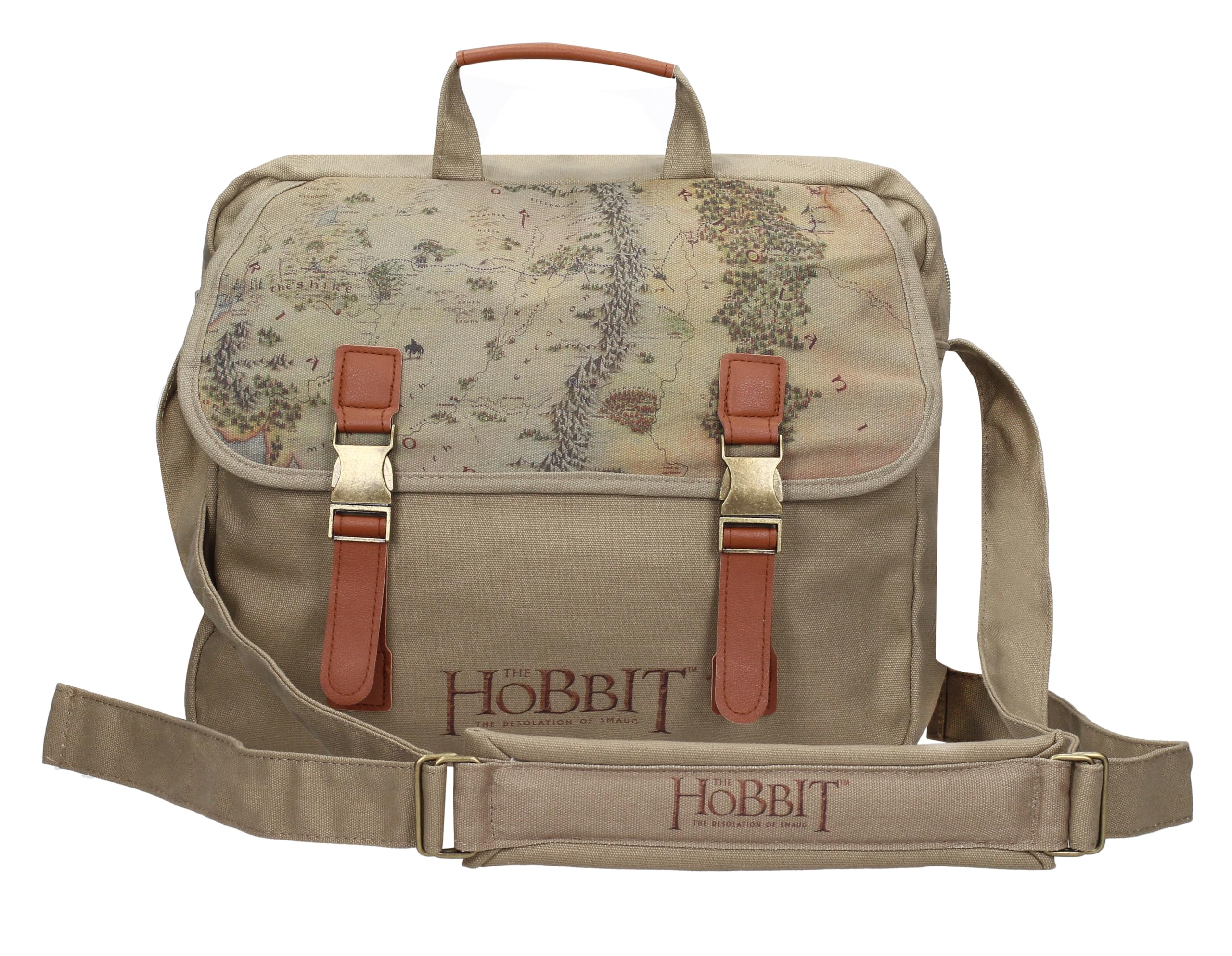 SD Toys Shoulder Bag The Hobbit Shoulder Bag Middle Earth Map Multicolor