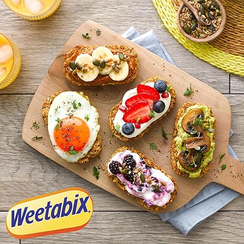 Miniatura 5 de Weetabix Galletas de cereales integrales, proyecto verificado sin OMG, saludable para el corazón, Kosher, vegano, caja de 14 onzas