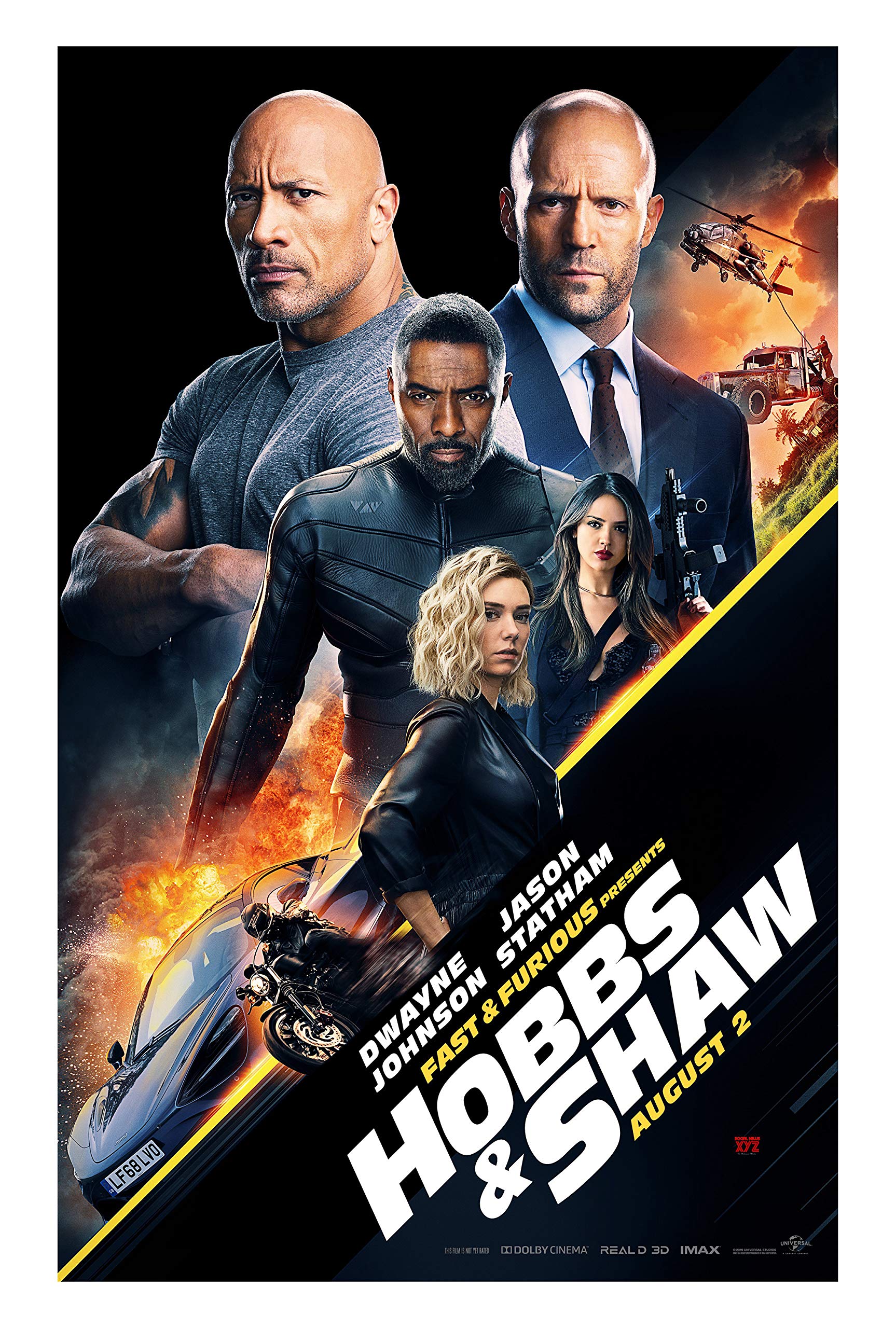 Fullfillment Posters Fast And Furious Hobbs And Shaw Movie Poster