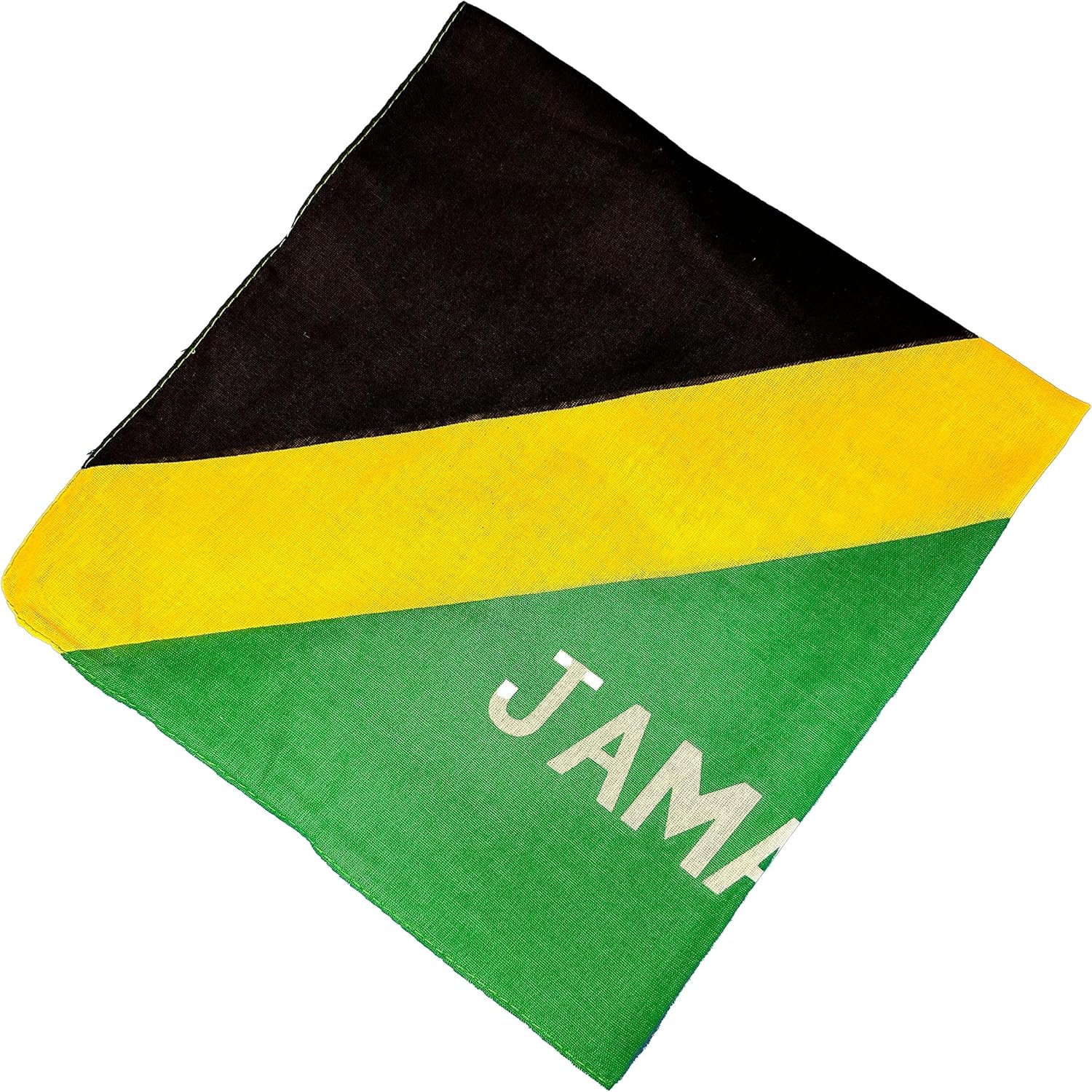Jamaican Flag Bandana Scarf - Image 3
