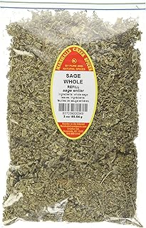 SAGE WHOLE REFILL - FRESHLY PACKED IN FOOD GRADE HEAT SEALED POUCHES