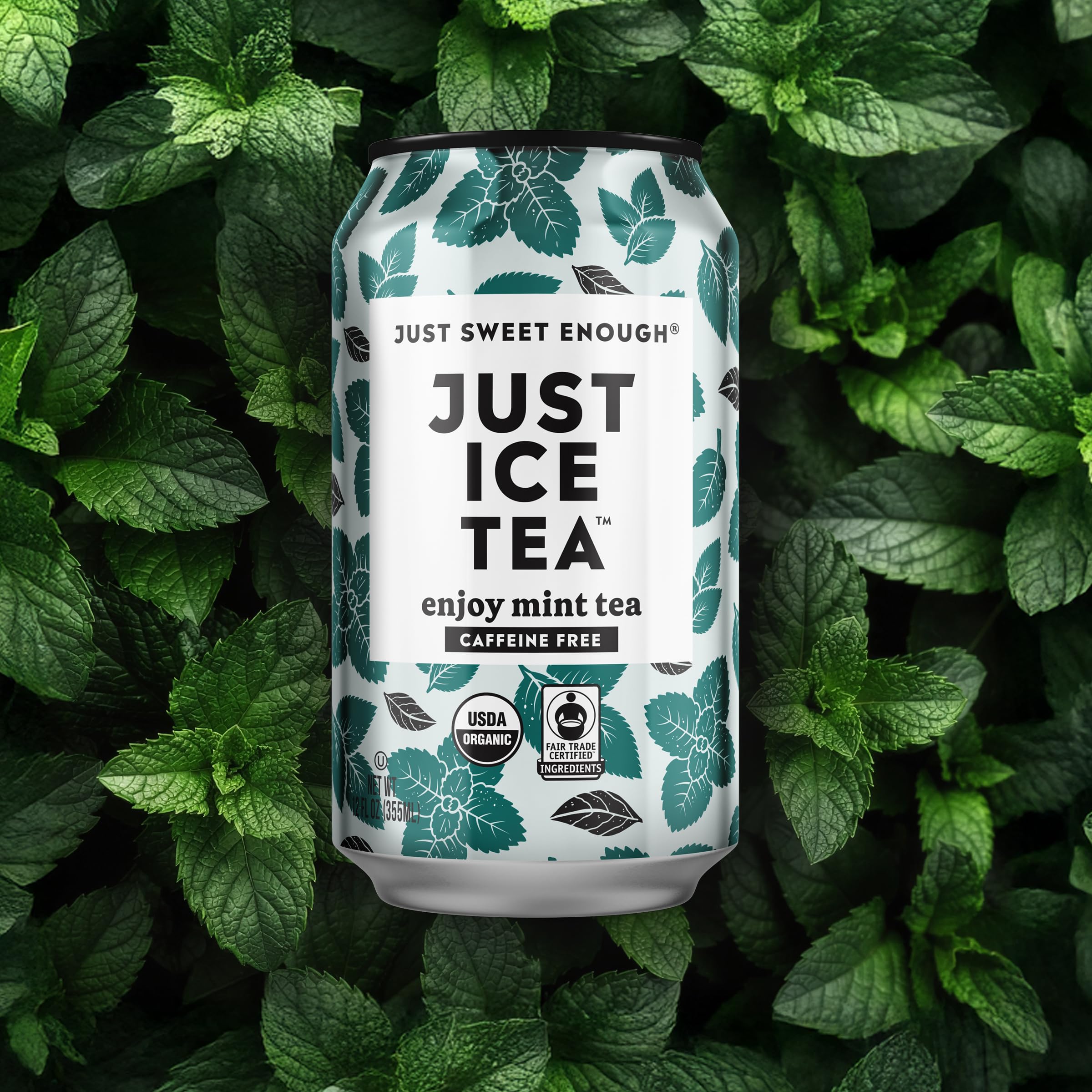 Amazon.com : Just Ice Tea, Enjoy Mint Iced Tea, 12-Pack (12oz Cans