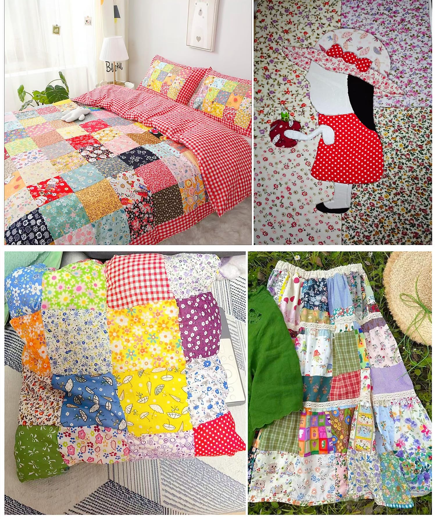 Quilting Rulers,Quilting Templates Square Ruler (2.5",3.5", 5", 6",8")