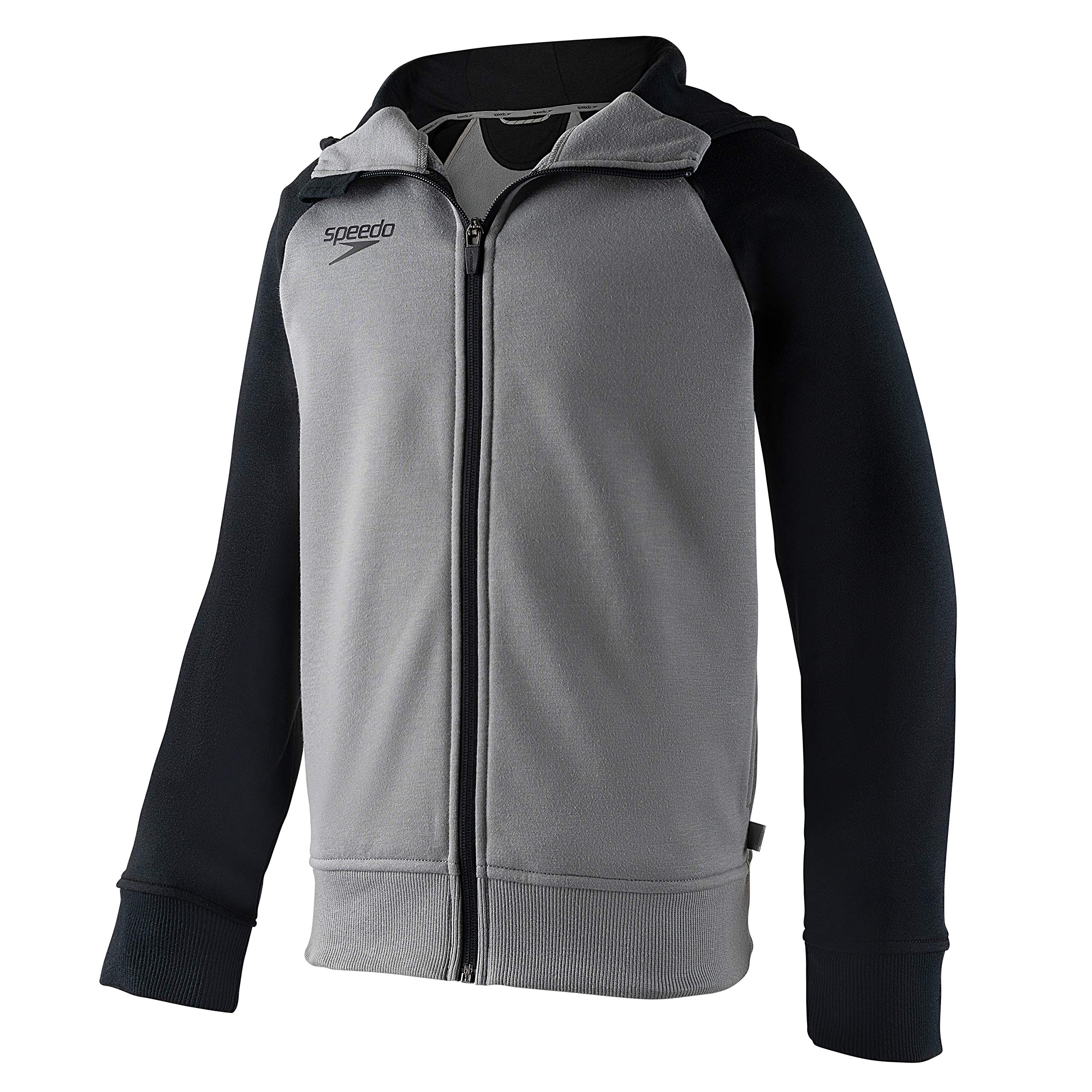 Speedo Sweatshirt Full Zip Hooded Jacket Team Warm Up Sudadera con Cremallera Unisex niños