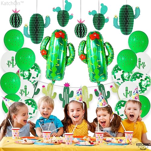 Miniatura 5 de Globos de fiesta para decoraciones de fiesta  Paquete de 16  Kit grande de decoración de fiesta de cactus  Paquete de 30  Globos de cactus con