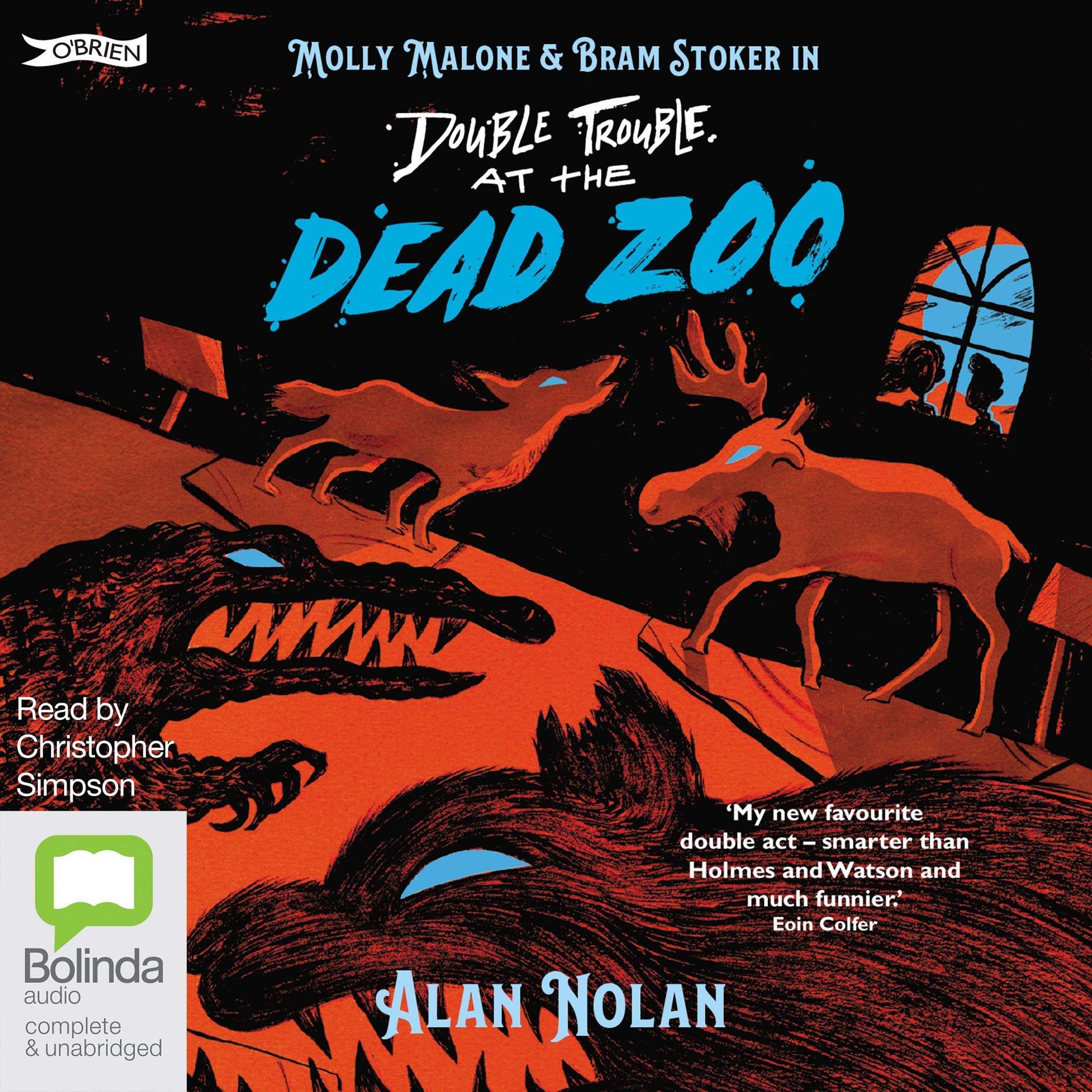 Cover art for Double Trouble at the Dead Zoo