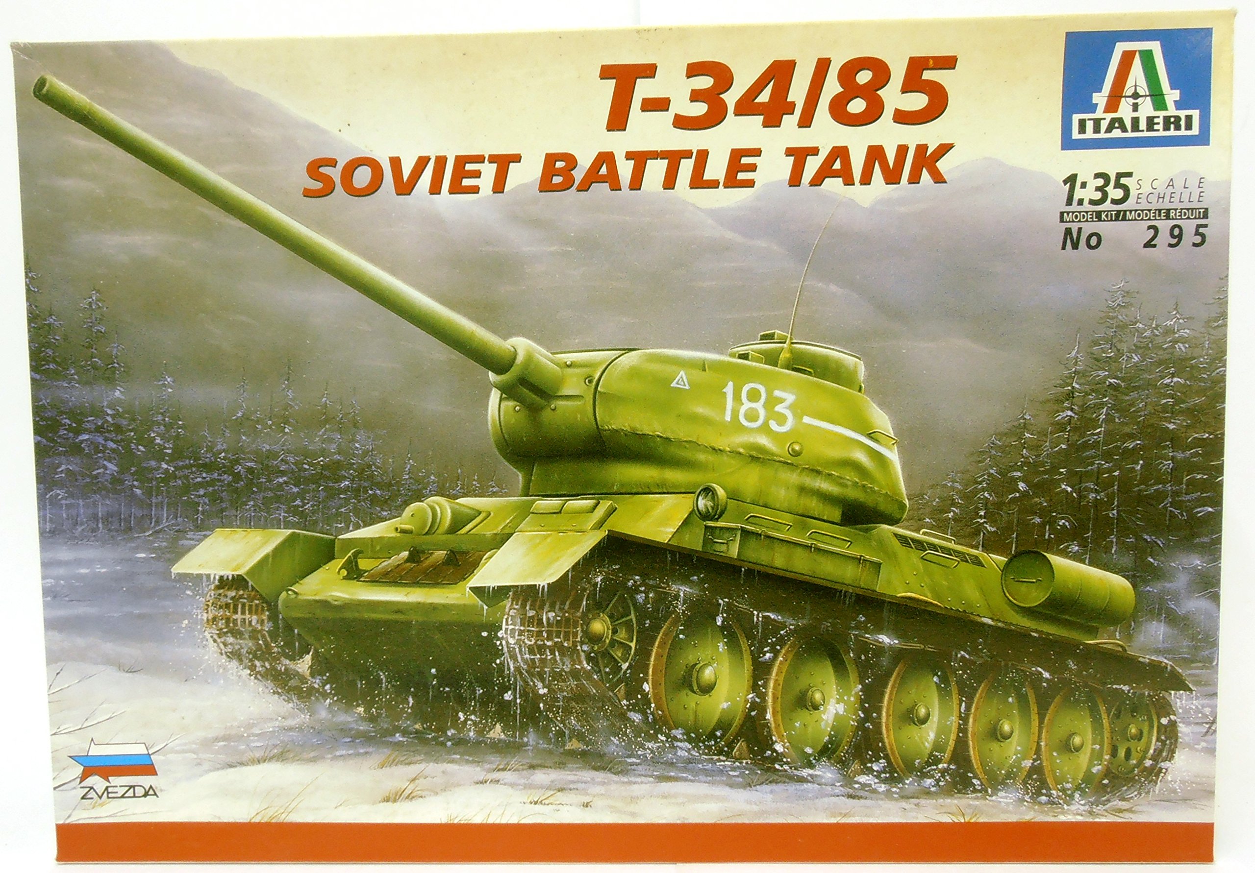 注文 【】 イタレリ 295 ソビエト中戦車 Tー34/85 (タミヤ・イタレリ