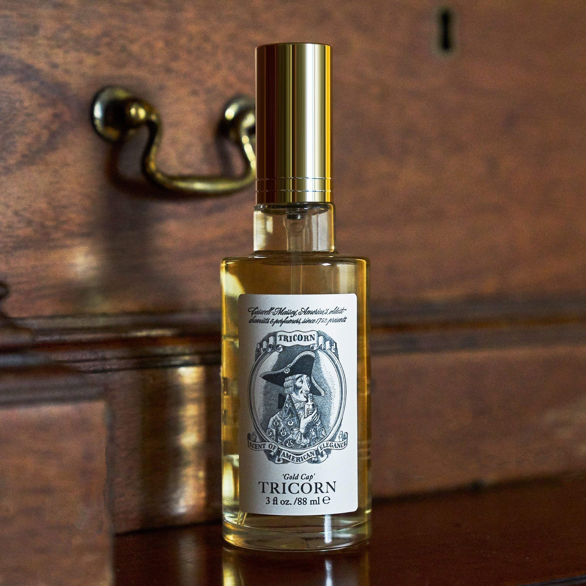 Caswell-Massey Tricorn Cologne Spray, Original Formula - Fragrance