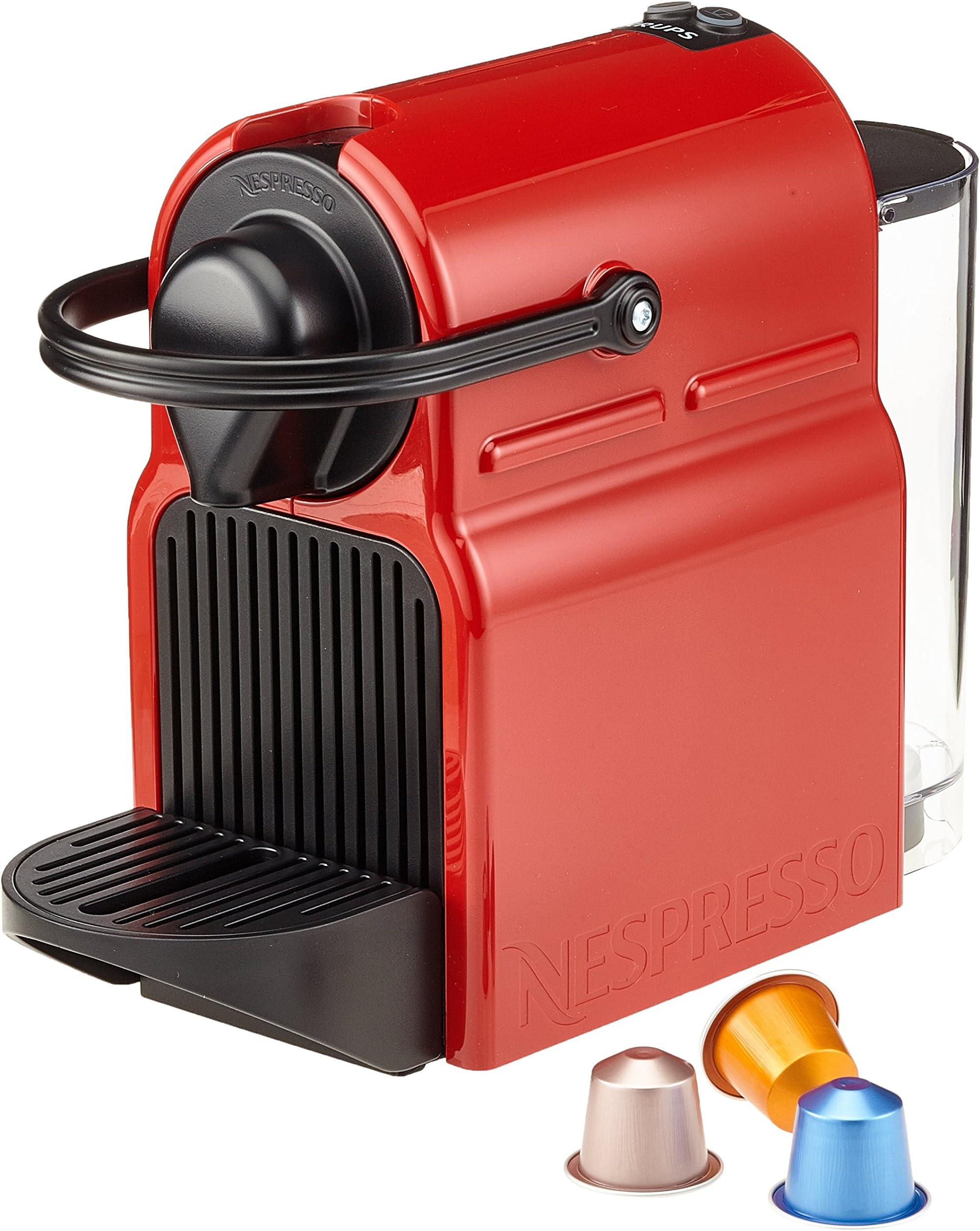 Krups Nespresso Inissia XN1005 - coffee machine - 19 bar - red